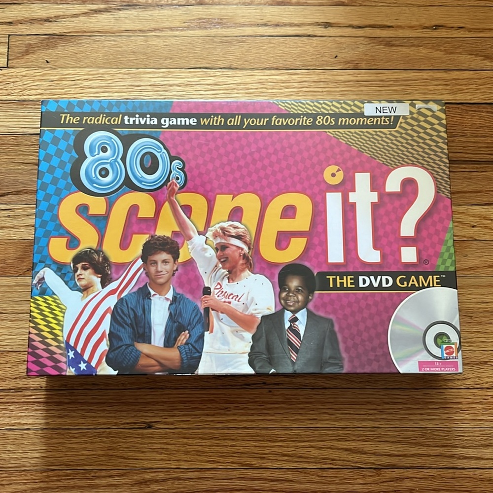 80s Scene It The DVD Trivia Game 2009 / NEW SEALED!